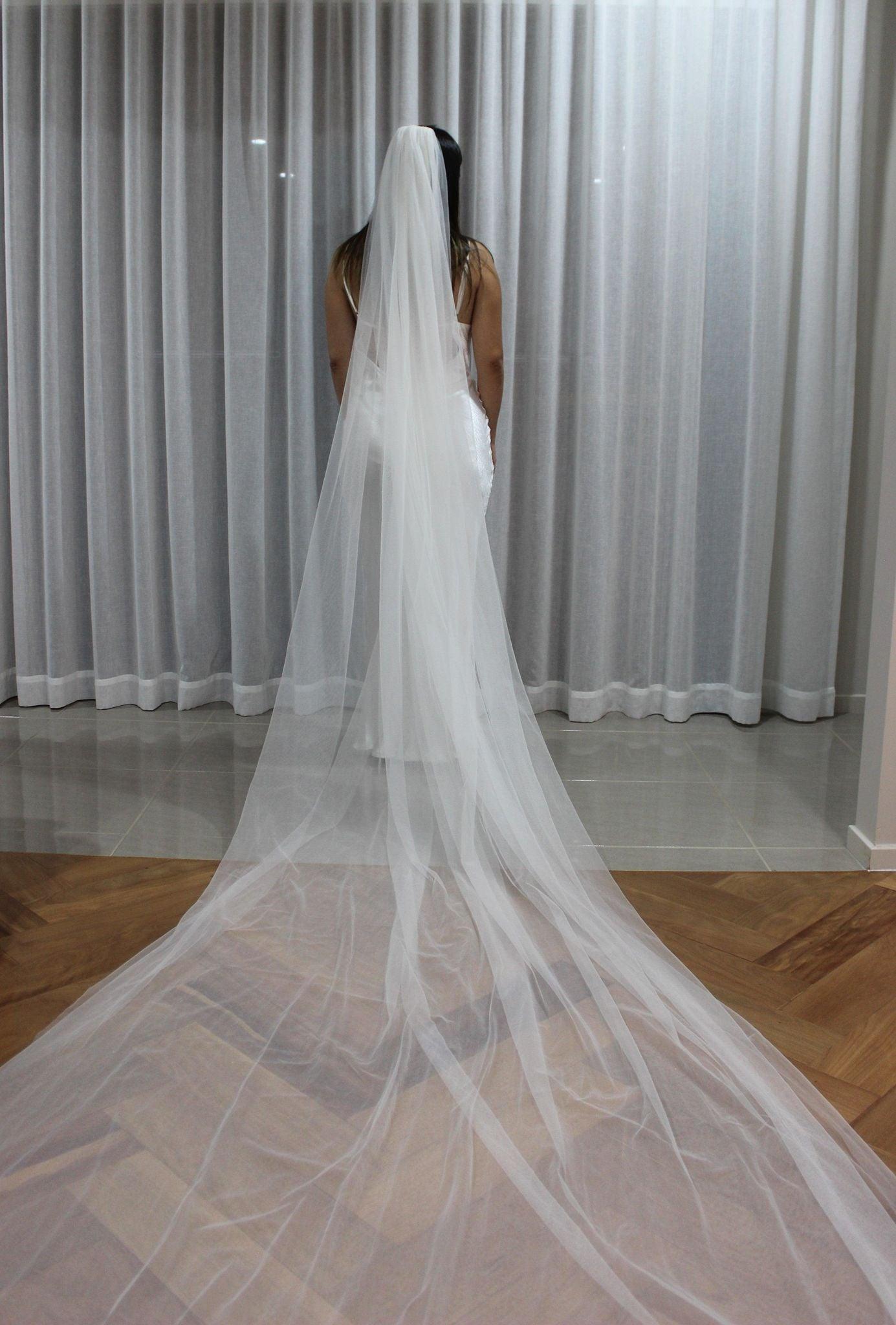 Double Layer Wedding Veil