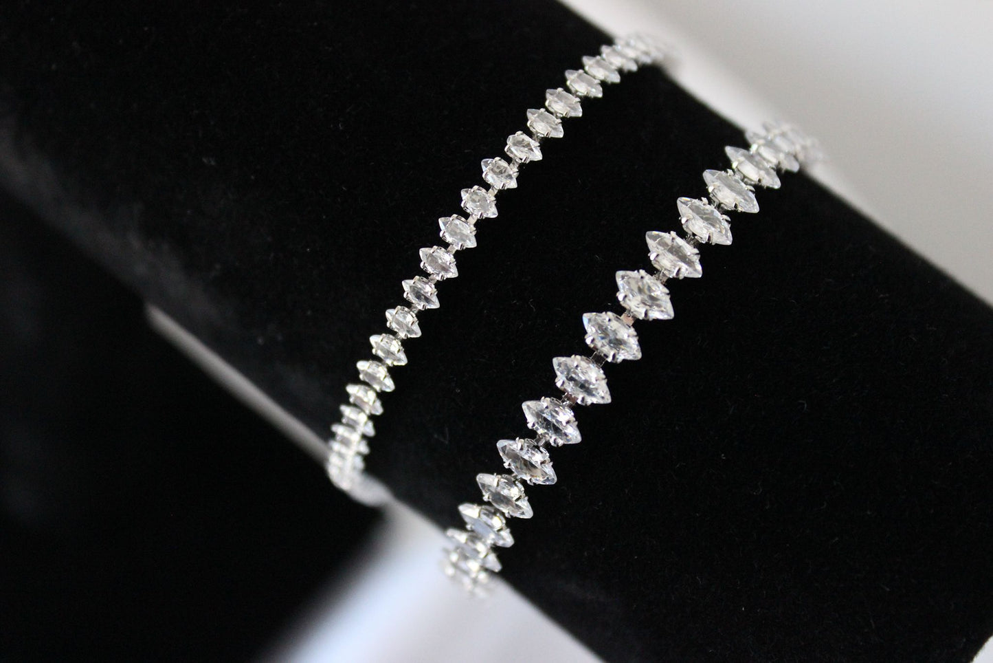 Marquise Bridal Tennis Bracelet in smaller and bigger size