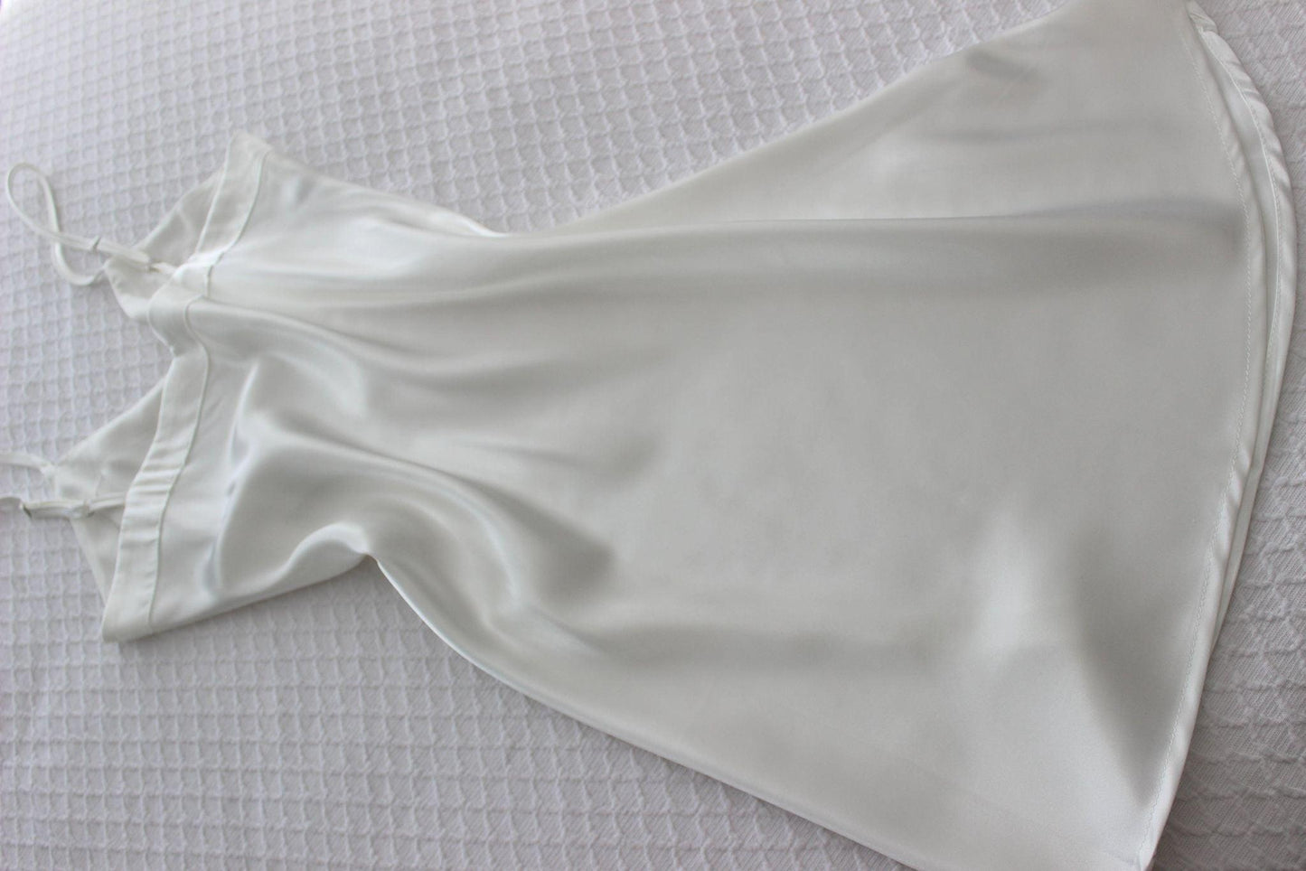Plain White Bridal Slip