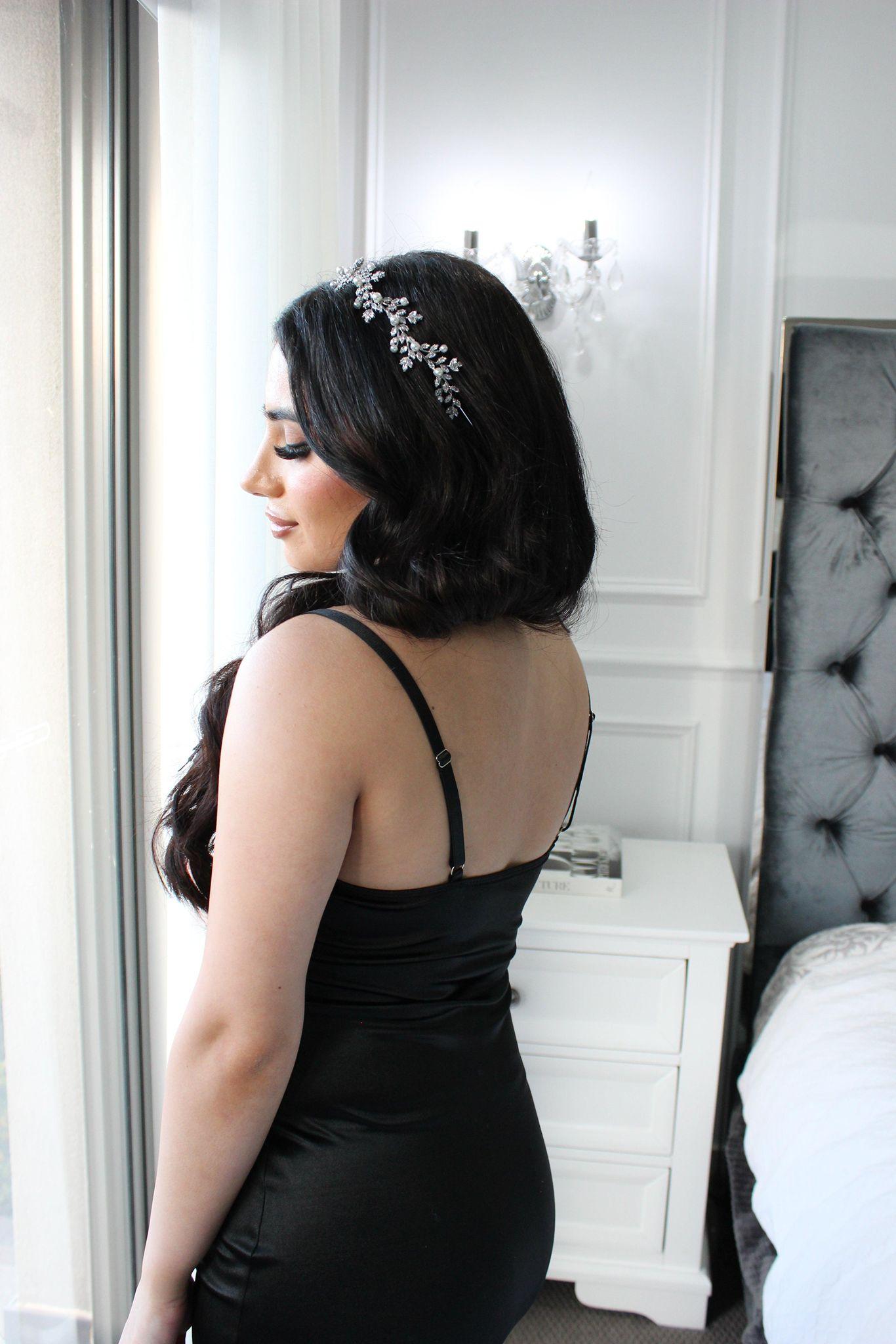 Black Bridal Slip
