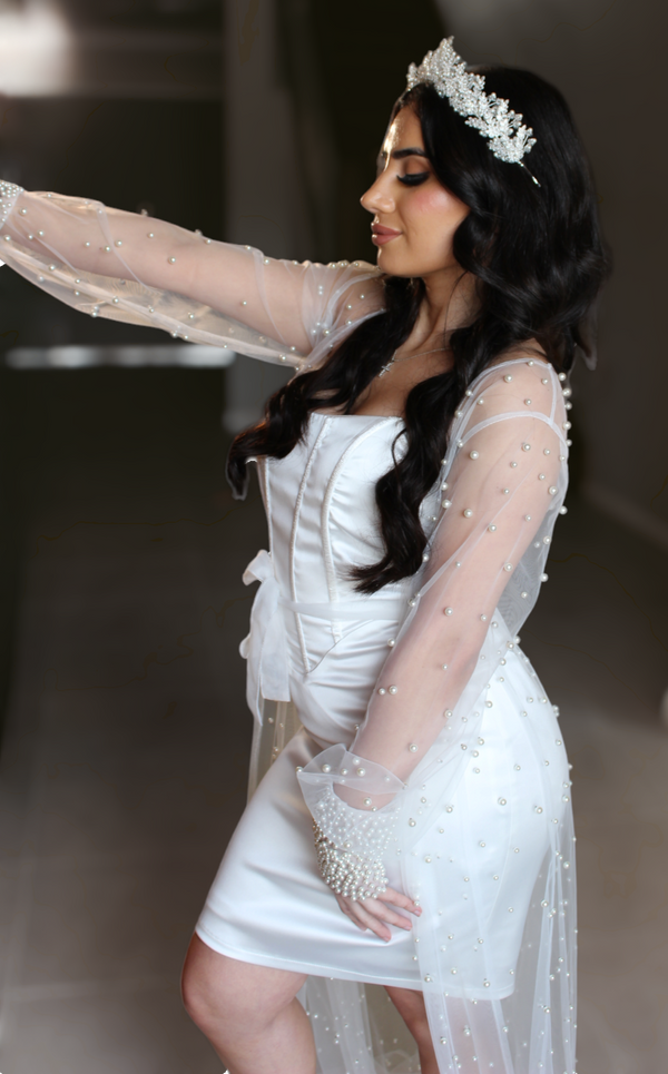 Pearl Bridal Robes
