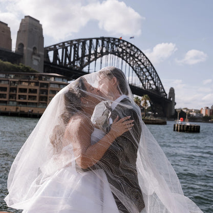 Stardust Glitter Wedding Veil
