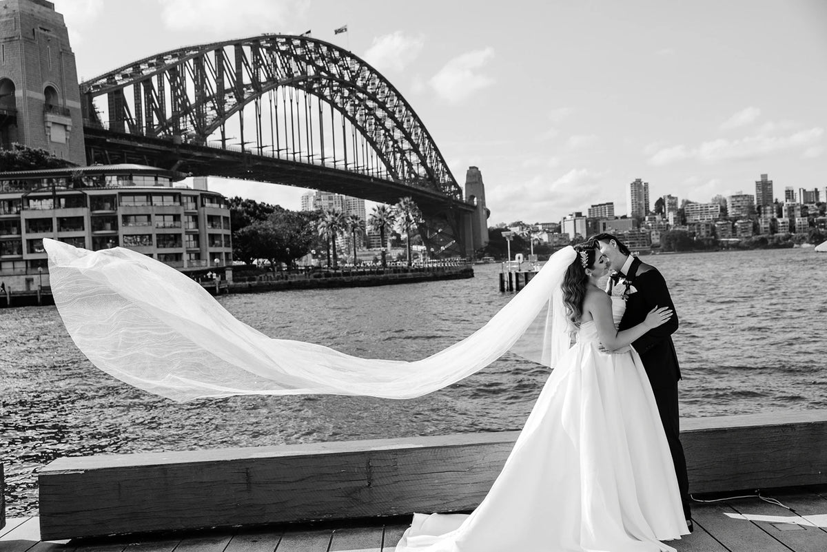 Stardust Glitter Wedding Veil