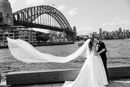 Stardust Glitter Wedding Veil
