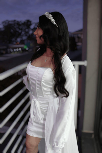 Chiffon Bridal Robe
