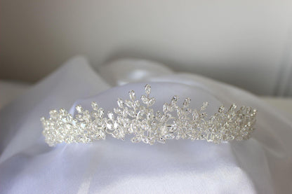 "LOUISA" Bridal Tiara - Silver