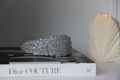 Serena Silver Bridal Headband