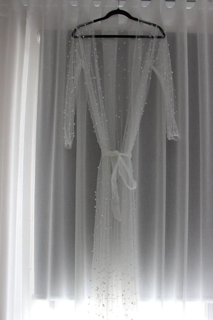 Pearl Bridal Robe