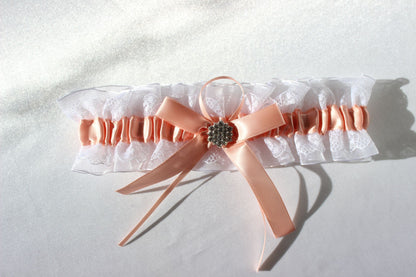 Pink Wedding Garter