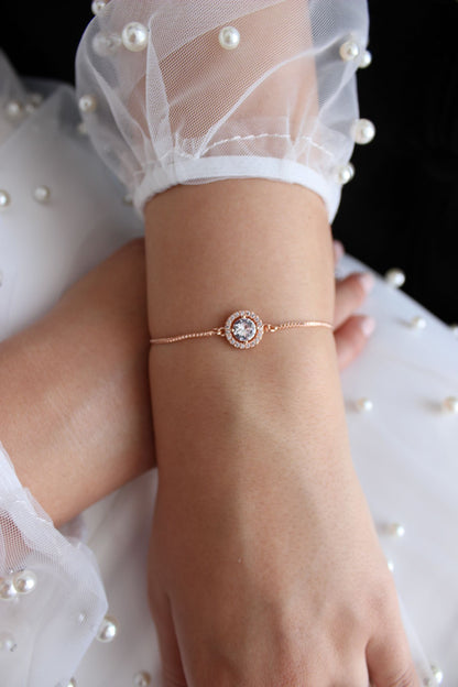 Camille rose gold bracelet