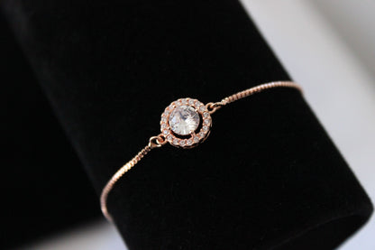 Camille rose gold bracelet