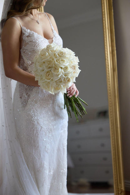 Scattered Pearl Veil 2 Tier