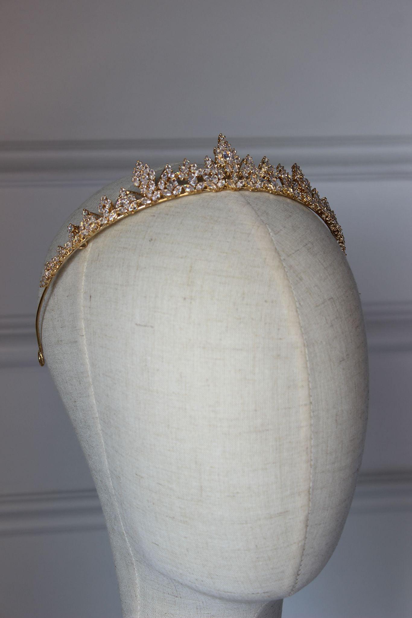 Silver and Gold Bridal Tiara